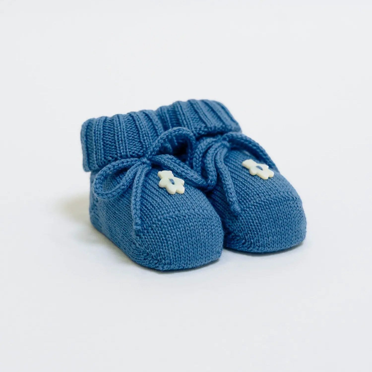 Babbucce Neonato Blu TEDDY LOVE 705/I by BABY LORD