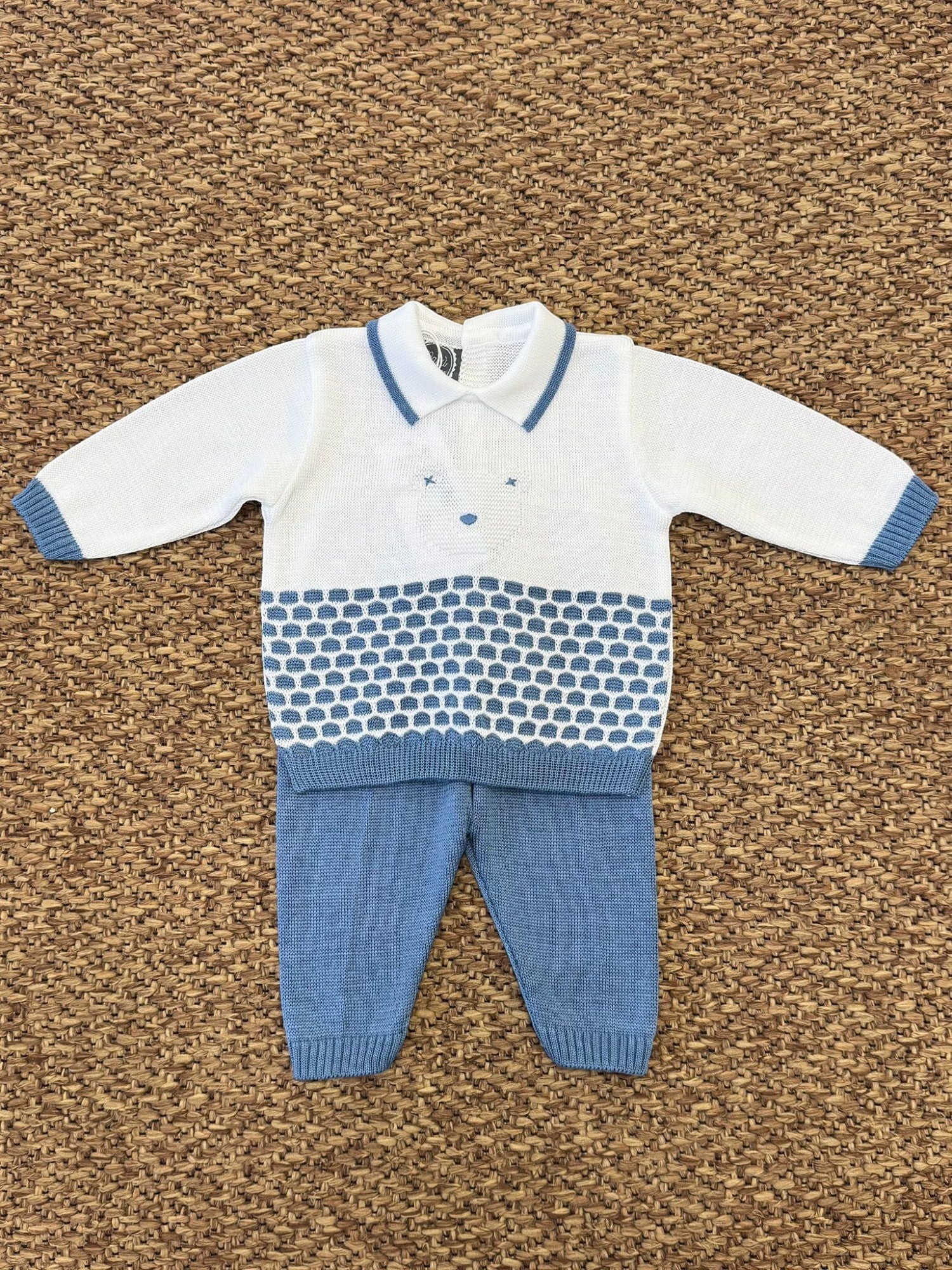 Completo nascita Neonato BIANCO EB7250BIS -  NANU' BABY