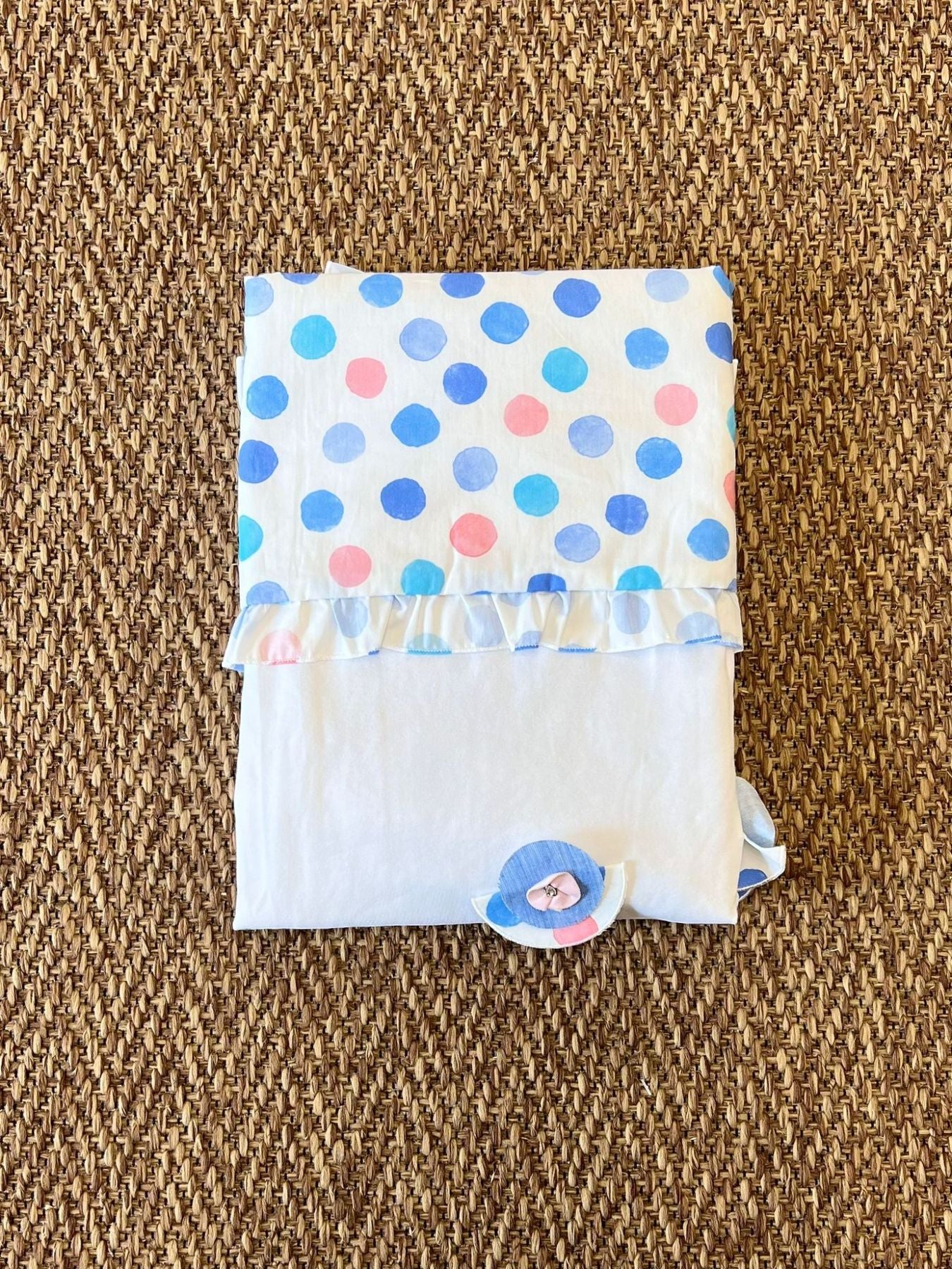 Coperta Neonata BIANCO EC2581 -  NANU' BABY