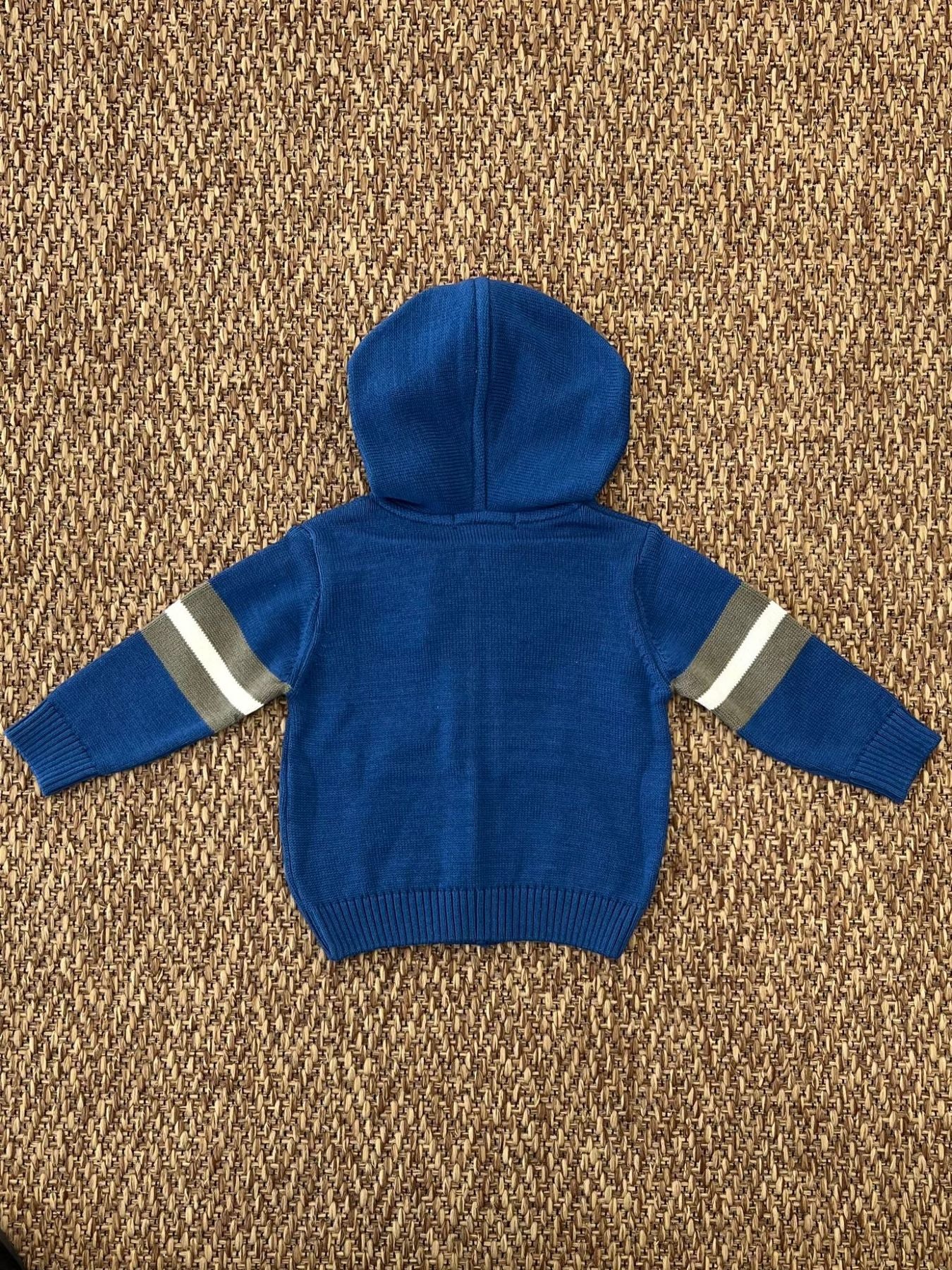 Giacchina in maglia Bimbo AZZURRO DL521/PV24 -  NANU' BABY