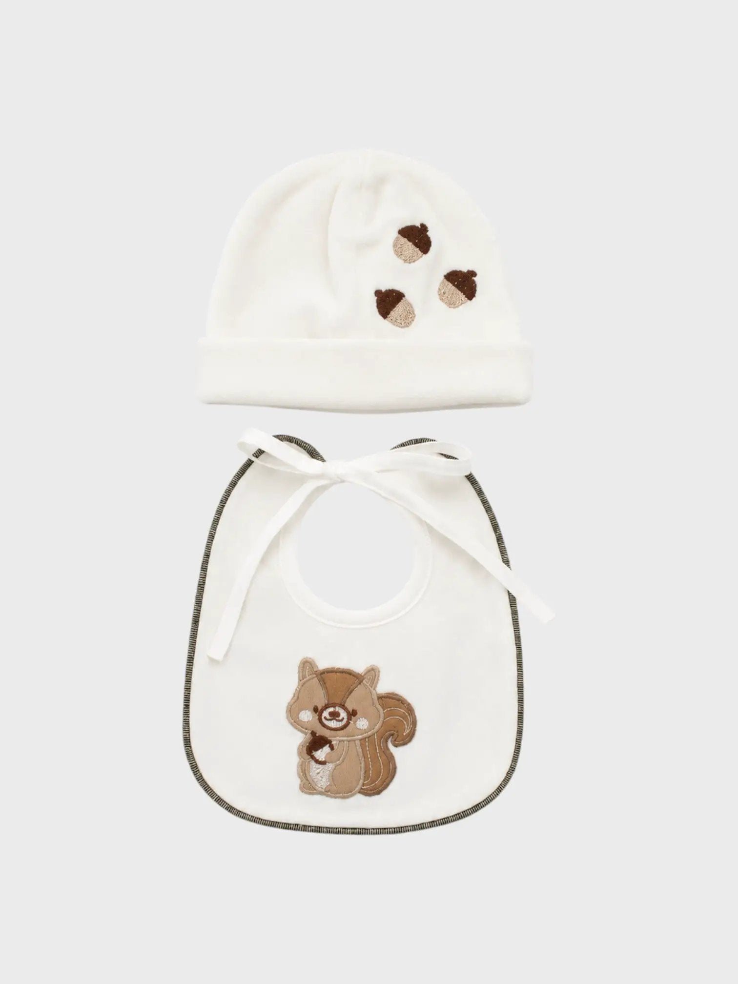 Cuffia Neonato Panna LR/1303 by SARTORIA DEI PICCOLI