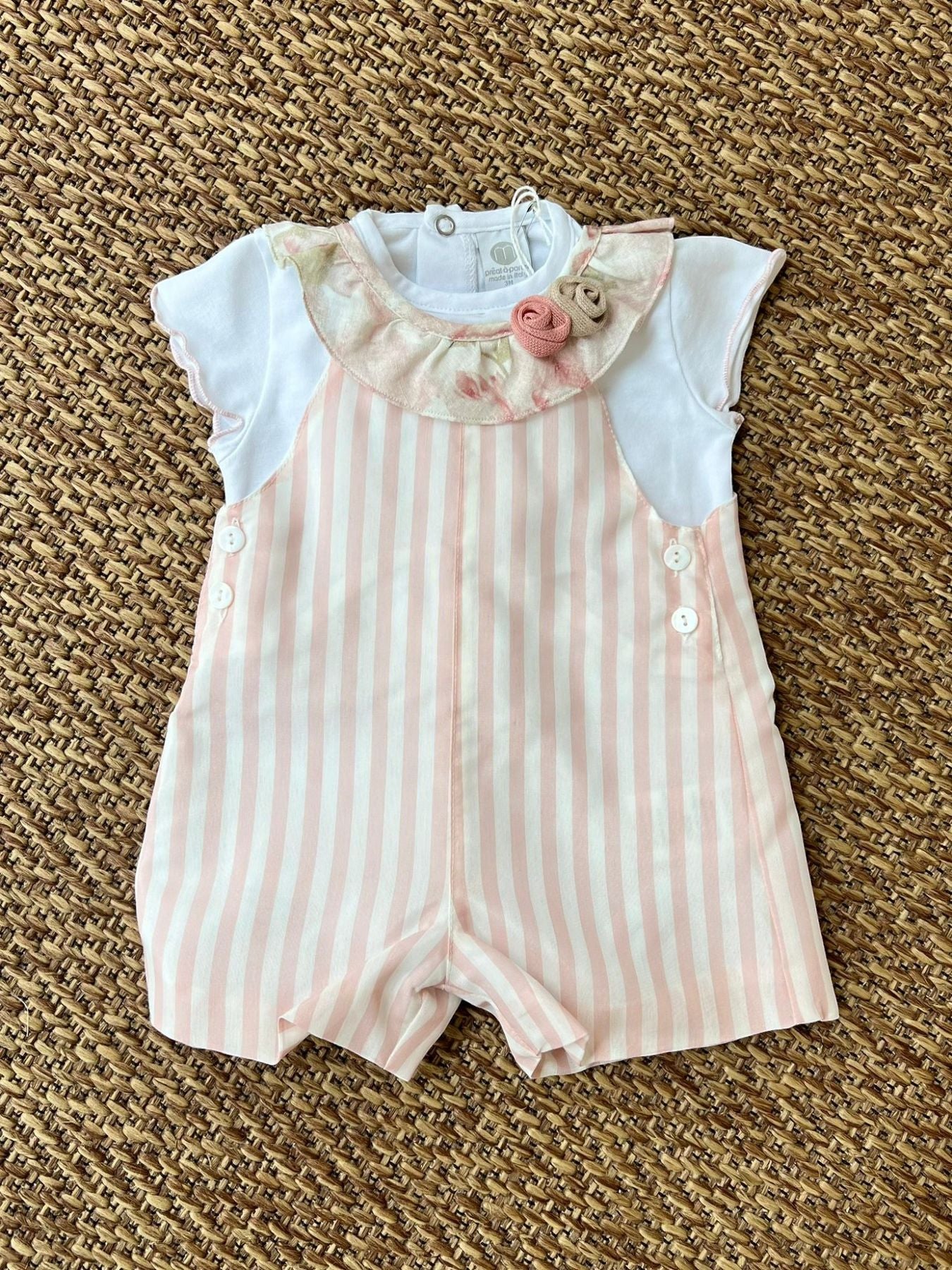 Completo 2 pezzi Bimba BIANCO EP2930 -  NANU' BABY