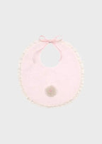 Bavetta Neonata Rosa AMY/817 by PICCOLA GIUGGIOLA