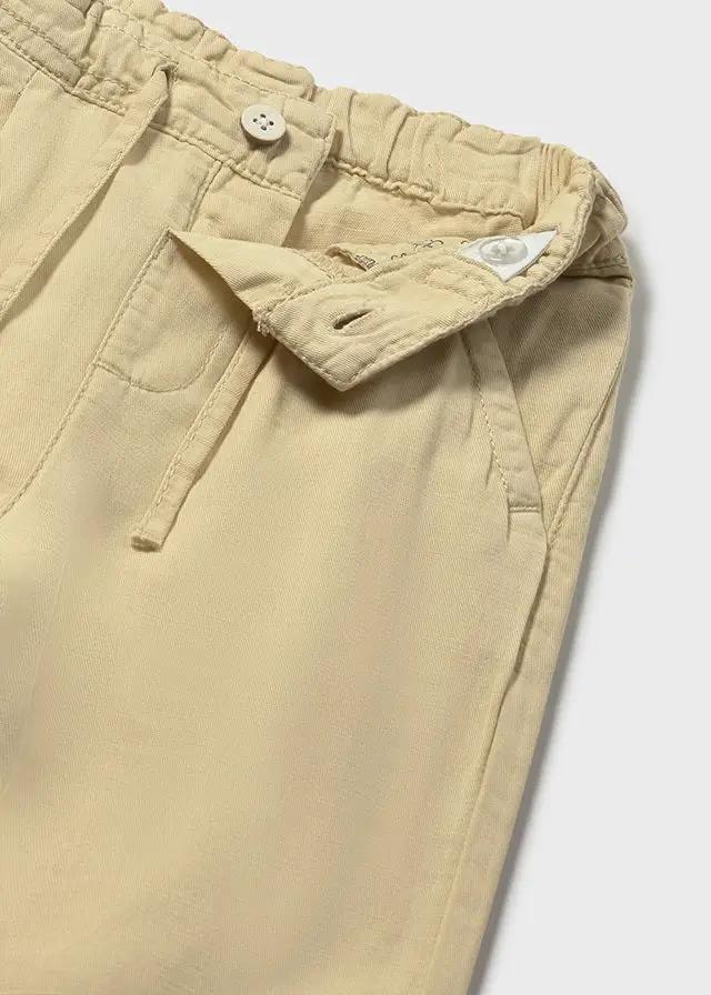 Pantaloni Bimbo Beige 1580/80 by MAYORAL