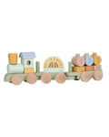 Treno a blocchi in legno Multicolore LD7435 by LITTLE DUTCH