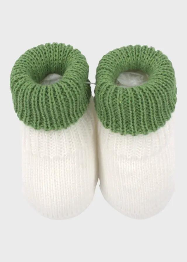 Babbucce Neonato Bianco SC66/1630 by LE DODO'