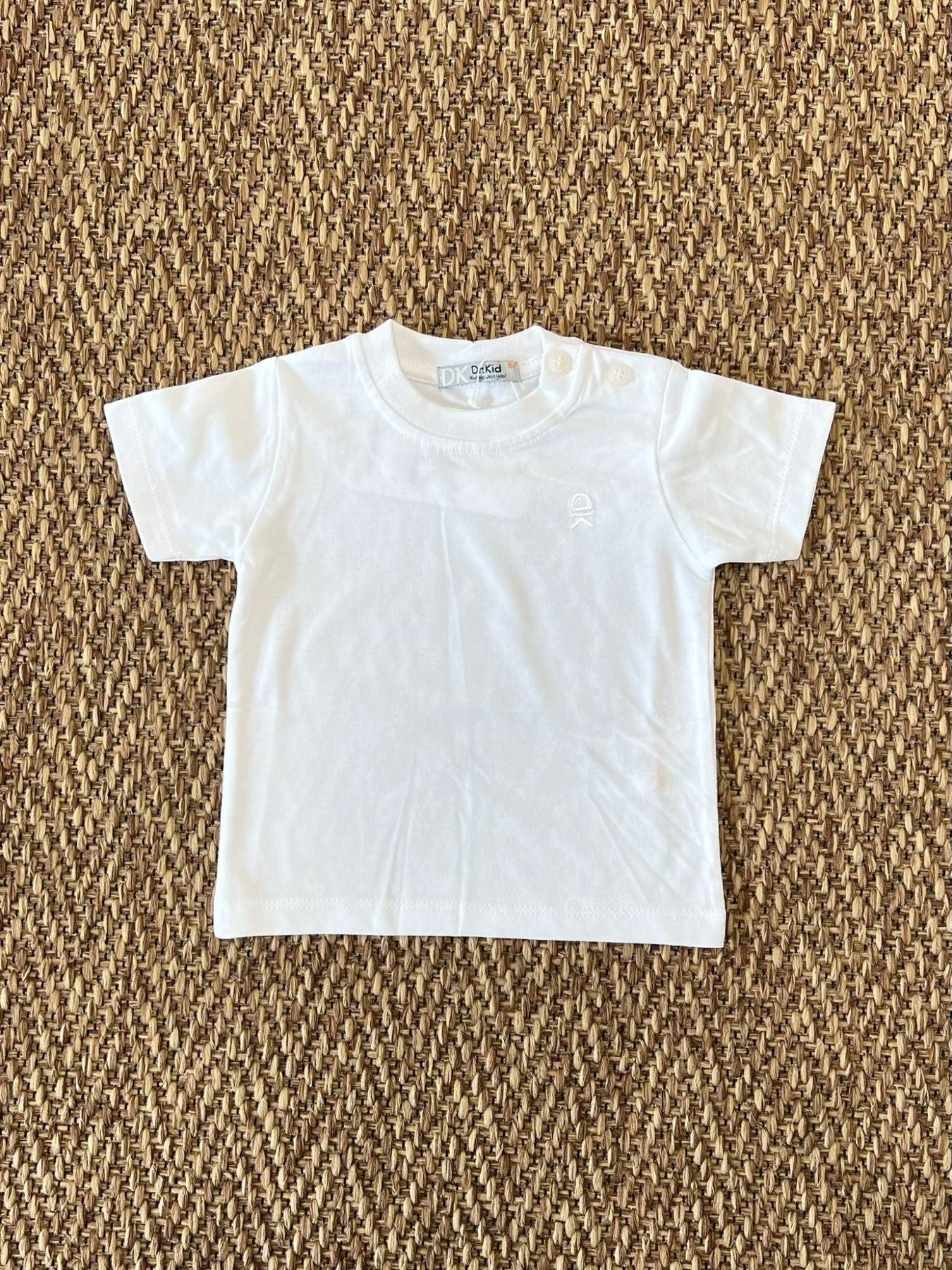 T-shirt Bimbo BIANCO DK40/PV24 -  NANU' BABY
