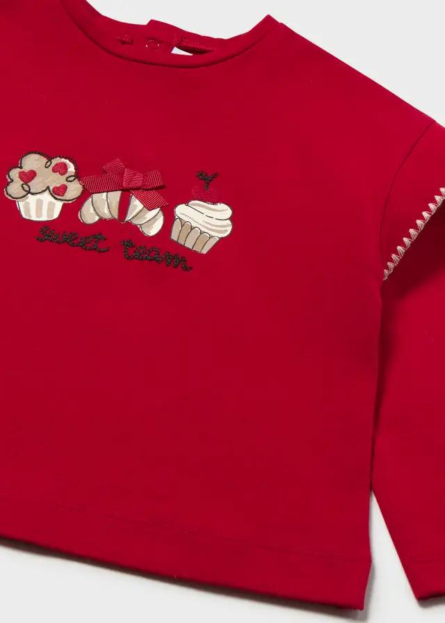 T-shirt Bimba Rosso 2088/15 by MAYORAL