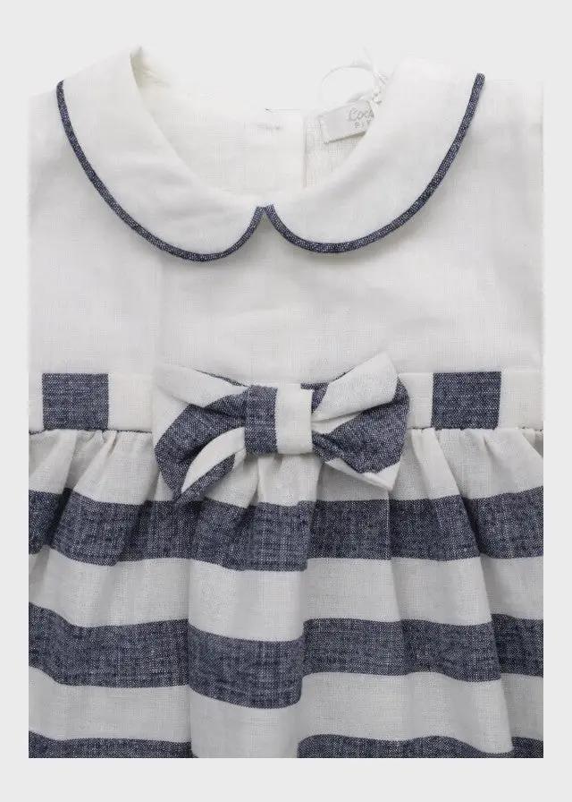 Abito Bimba Blu C63240 by COCCODE'