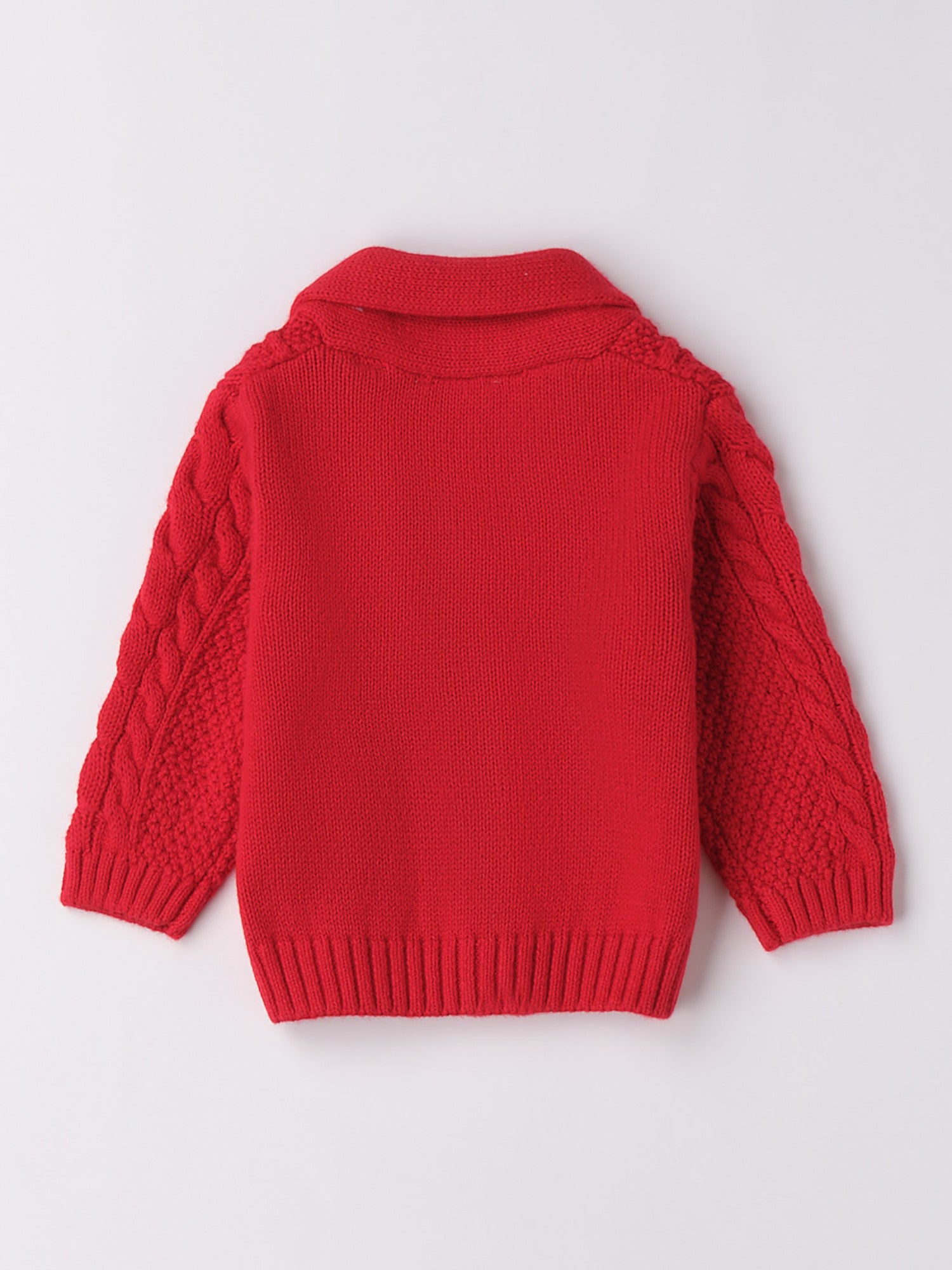 Cardigan Scaldacuore Bimbo Rosso 3F657/2253 -  NANU' BABY