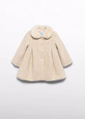 Cappotto Bimba Beige 5872/60 by ABEL & LULA