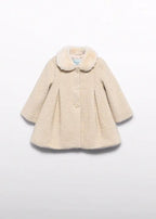 Cappotto Bimba Beige 5872/60 by ABEL & LULA