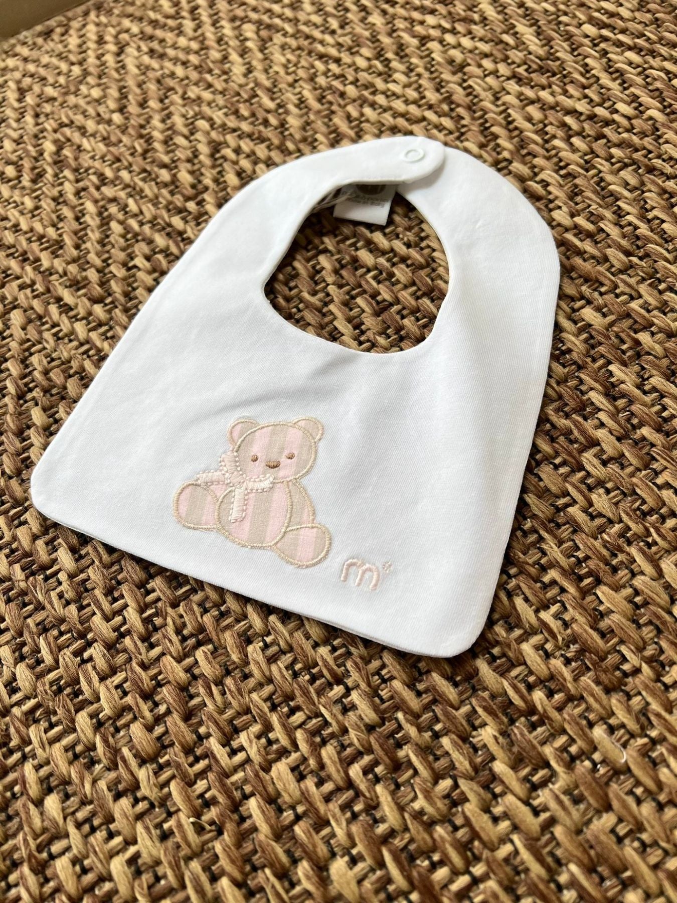 Bavetta Neonata BIANCO EP68BAVF -  NANU' BABY