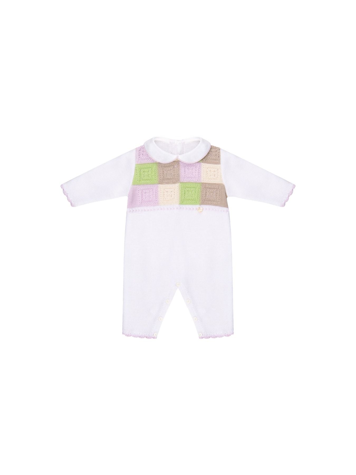Tutina Neonata BIANCO EP2610 -  NANU' BABY