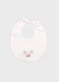 Bavetta Neonata Rosa NAIME/BAV-R by PICCOLA GIUGGIOLA