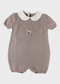 Pagliaccetto Bimba Tortora ROSELLINE 373/T by BABY LORD