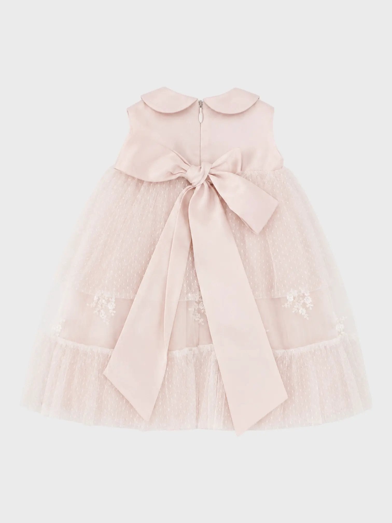 Abito Cerimonia Bimba Rosa FB099/R by FLO' SARTORIA ITALIANA