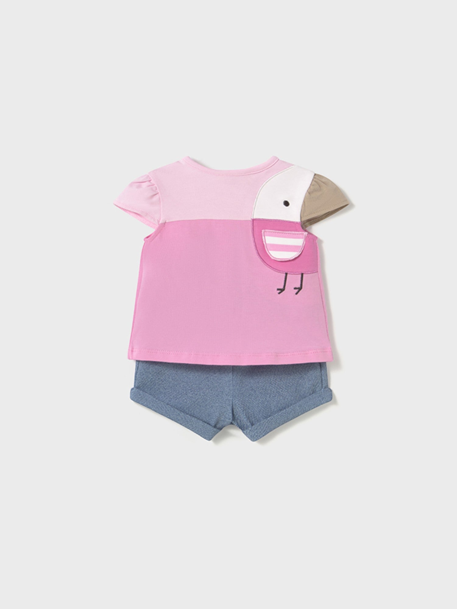 Completo punto 4 pezzi Bimba ROSA 1670 /R -  NANU' BABY