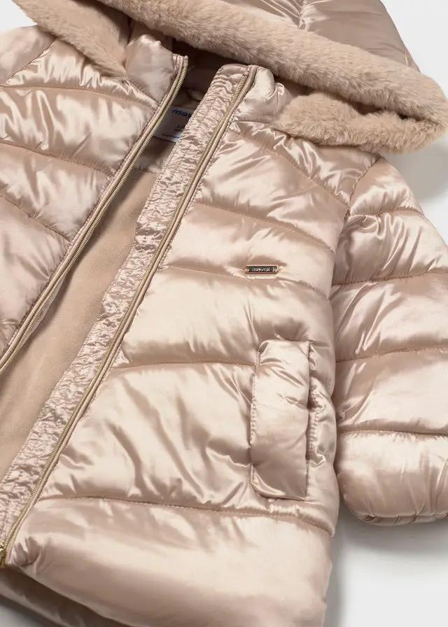 Cappotto Bimba Beige 2440/28 by MAYORAL