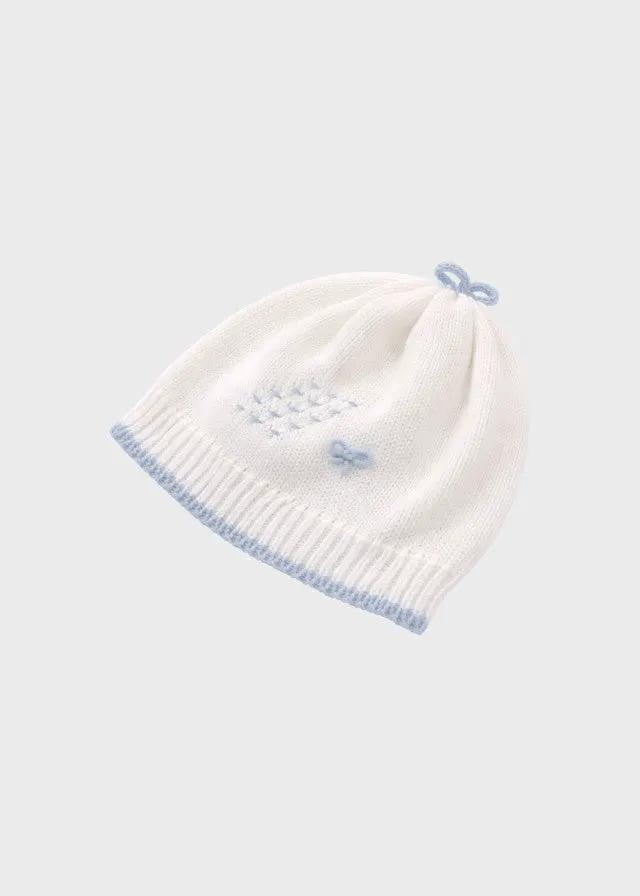 Cuffia Neonato Bianco ENEA/CU by PICCOLA GIUGGIOLA