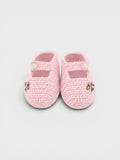 Babbucce Neonata Rosa ROSIE/SC by PICCOLA GIUGGIOLA