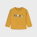 T-shirt Bimbo Giallo 108/28 by MAYORAL