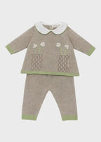 Completo nascita Neonata Tortora 7567/T by BIMBALO'