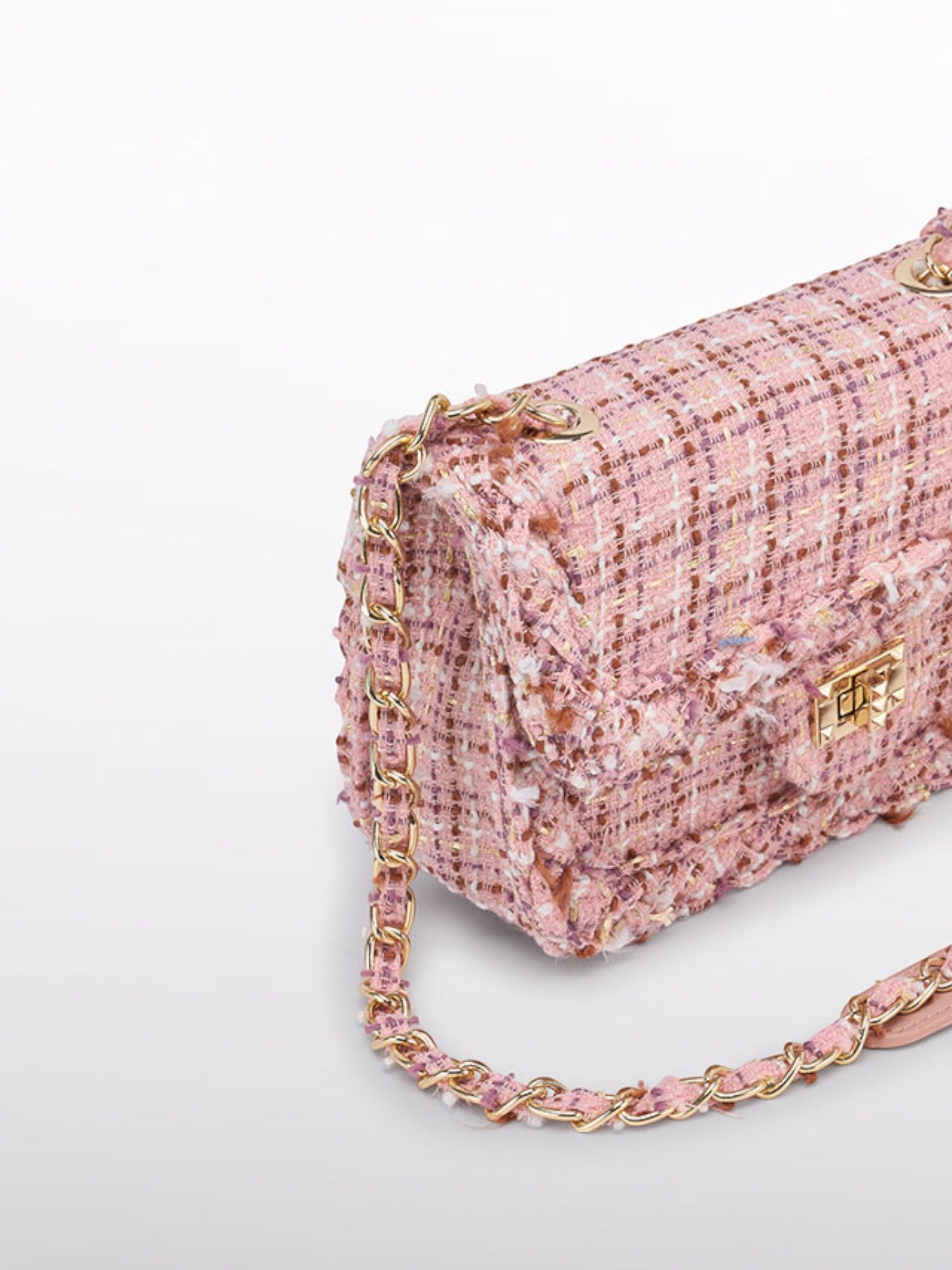 Borsa tweed Bimba Rosa 5982/19 -  NANU' BABY