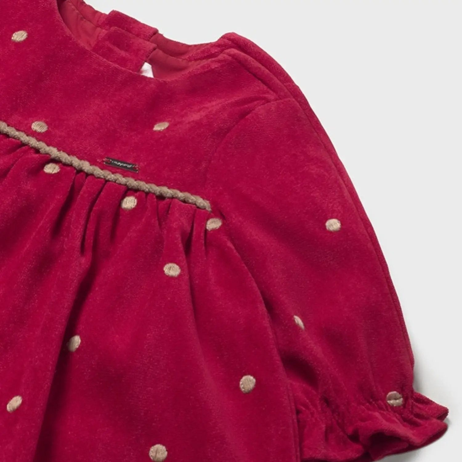 Abito Bimba Rosso 2820/1 by MAYORAL
