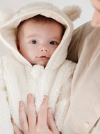 Tuta Bimba Bianco CL25094001 by LITTLE DUTCH