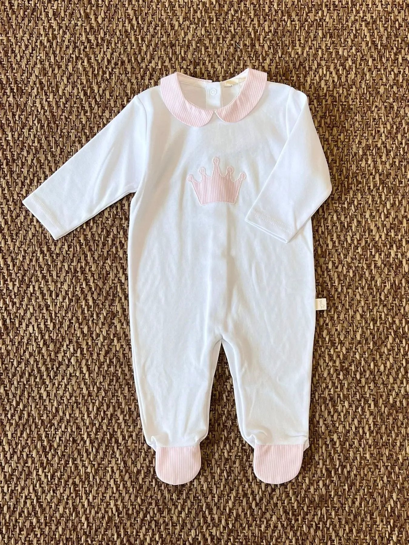 Tutina Neonata Rosa CRWNLCM52R by BABY GI