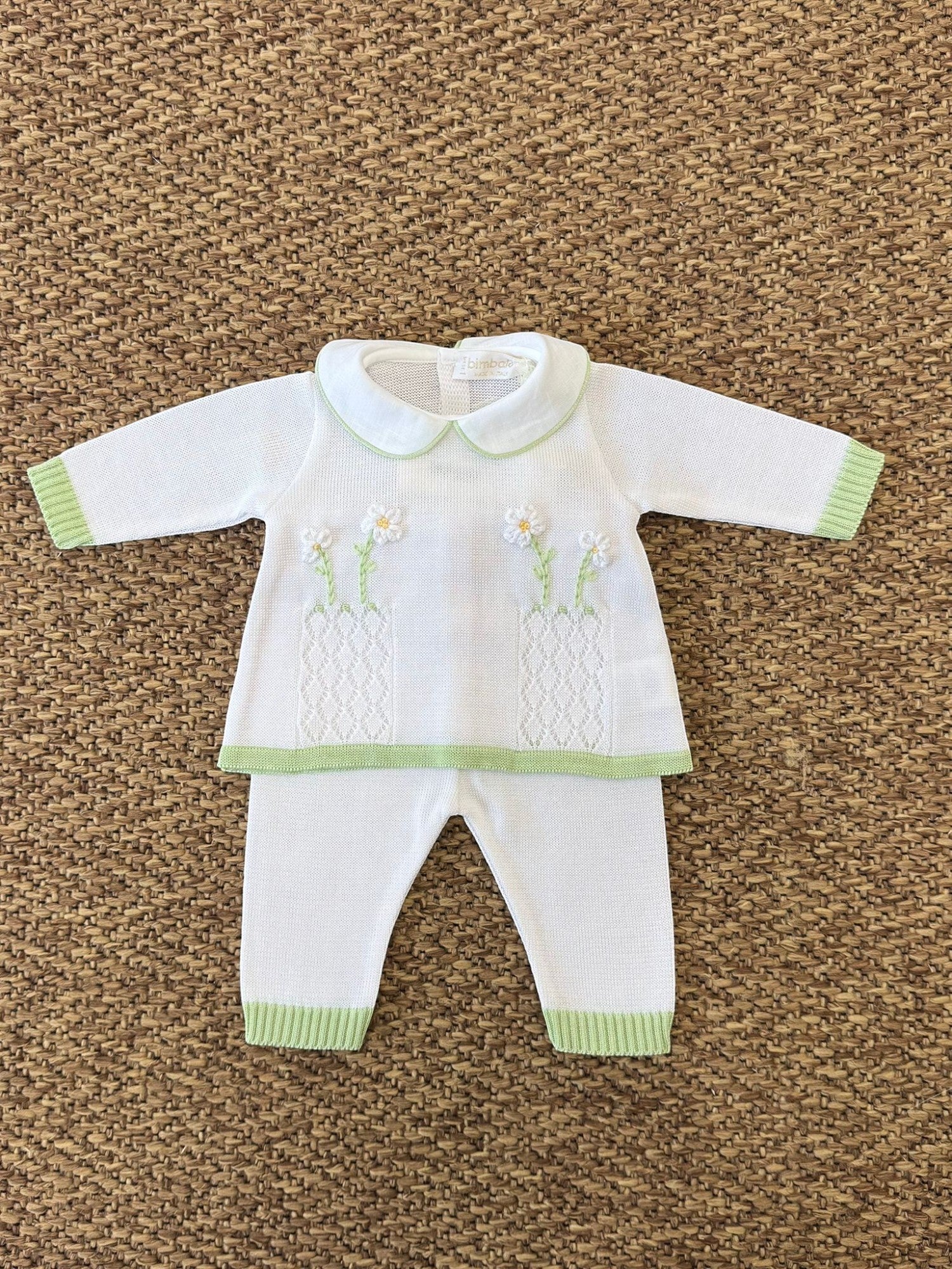 Completo nascita Neonata BIANCO 7567 -  NANU' BABY