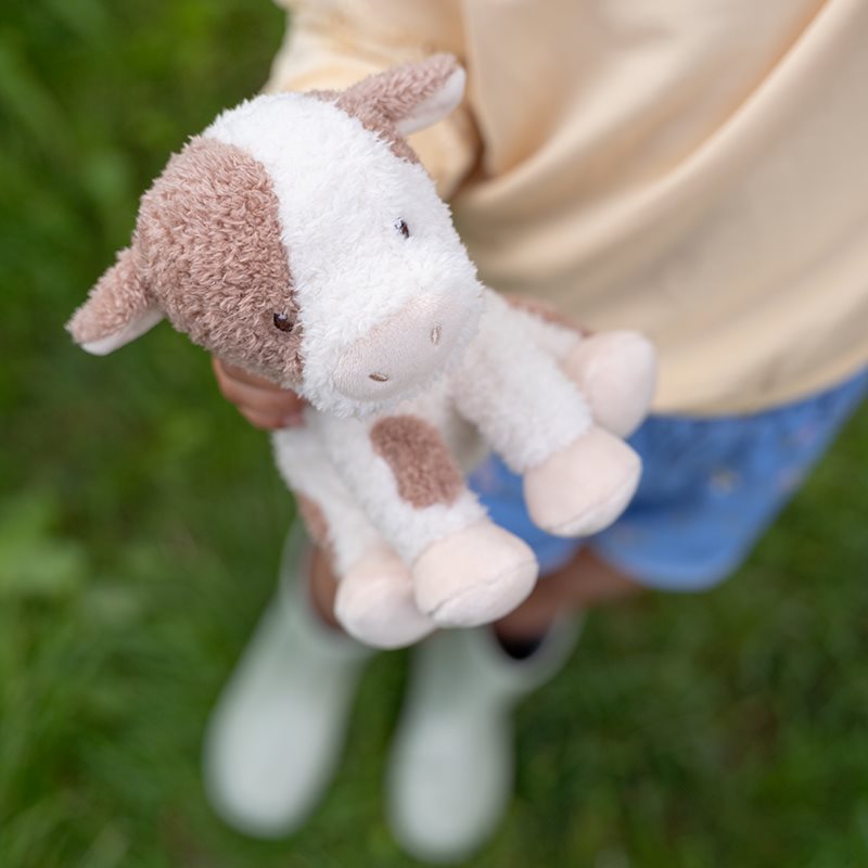 Mucca da coccolare 17 cm Piccola fattoria  MULTICOLORE LD8830 -  NANU' BABY