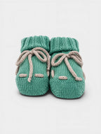 Babbucce Neonato Verde TEDDY BEAR/721-V by BABY LORD
