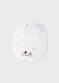 Bavetta Neonato Bianco MARIO/BV by PICCOLA GIUGGIOLA