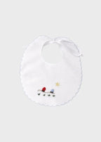 Bavetta Neonato Bianco MARIO/BV by PICCOLA GIUGGIOLA