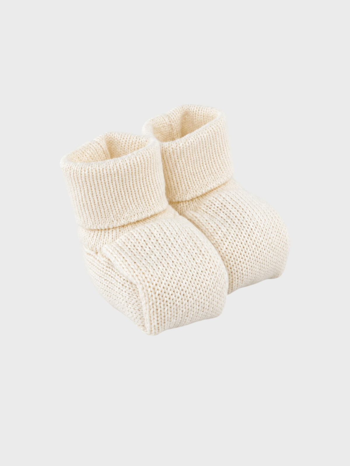 Cream Baby Booties LSC1108