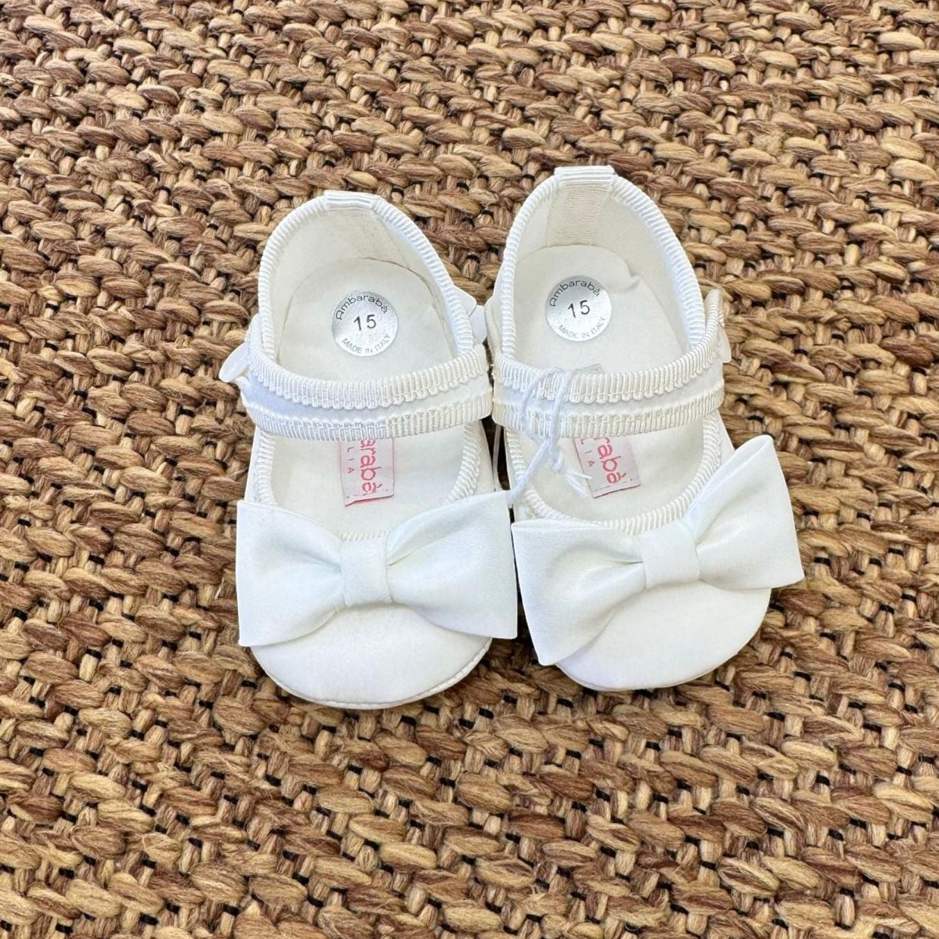 Scarpe Cerimonia Bimba PANNA SF4026/P -  NANU' BABY