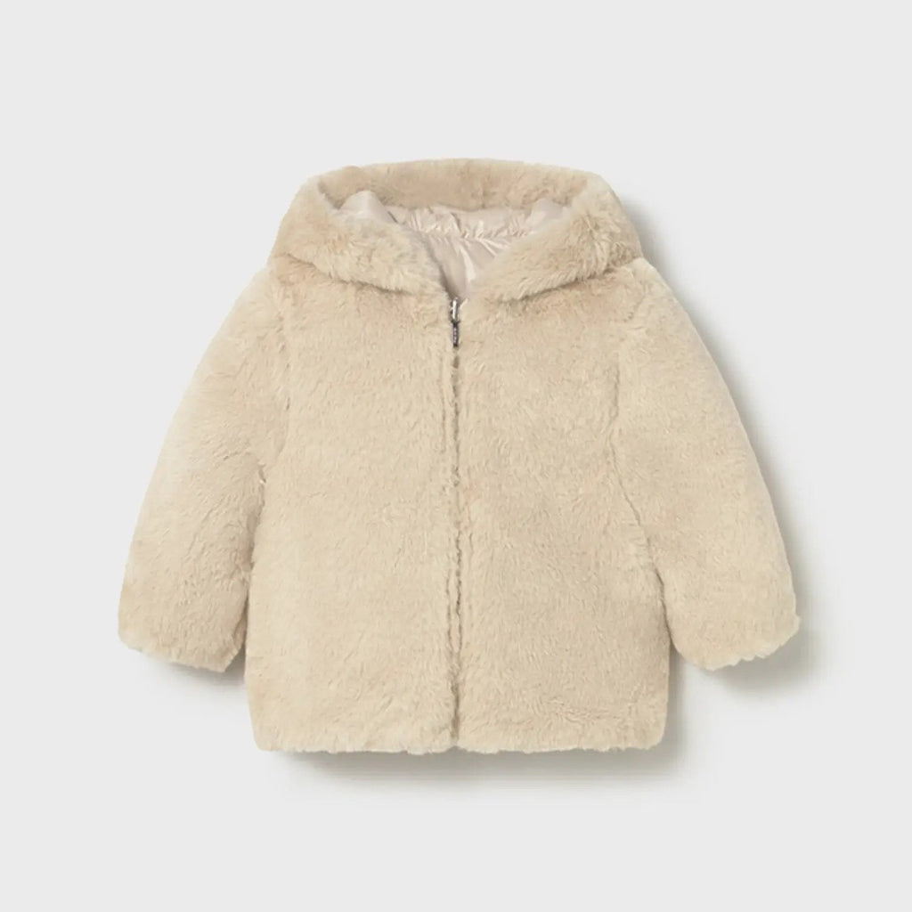 Cappotto Bimba Avorio 2435/80 by MAYORAL