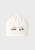 Cuffia Neonata Bianco DELIZIA/CU by PICCOLA GIUGGIOLA