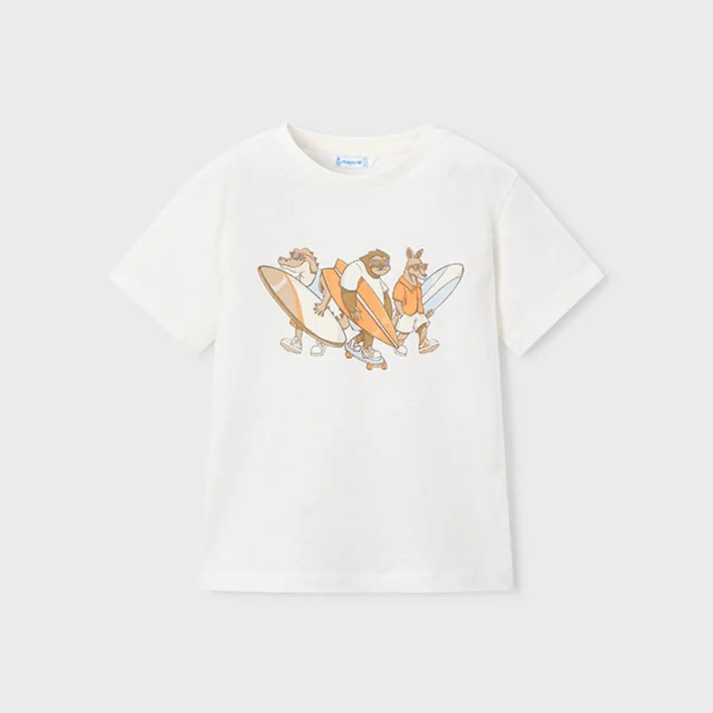 T-shirt Bimbo Giallo 3063/61 by MAYORAL