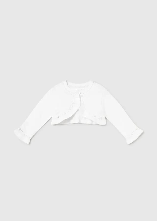 Giacca Bimba Bianco 318/35 by MAYORAL