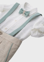 Completo Cerimonia Bimbo Beige F3436/779 by BABY A