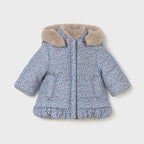 Cappotto Bimba Azzurro 2404/50 by MAYORAL