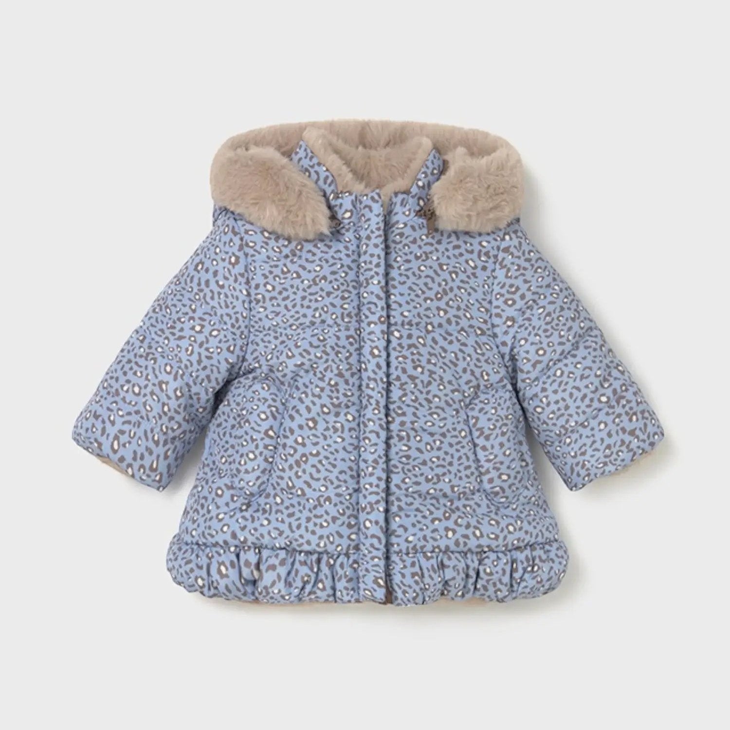 Cappotto Bimba Azzurro 2404/50 by MAYORAL