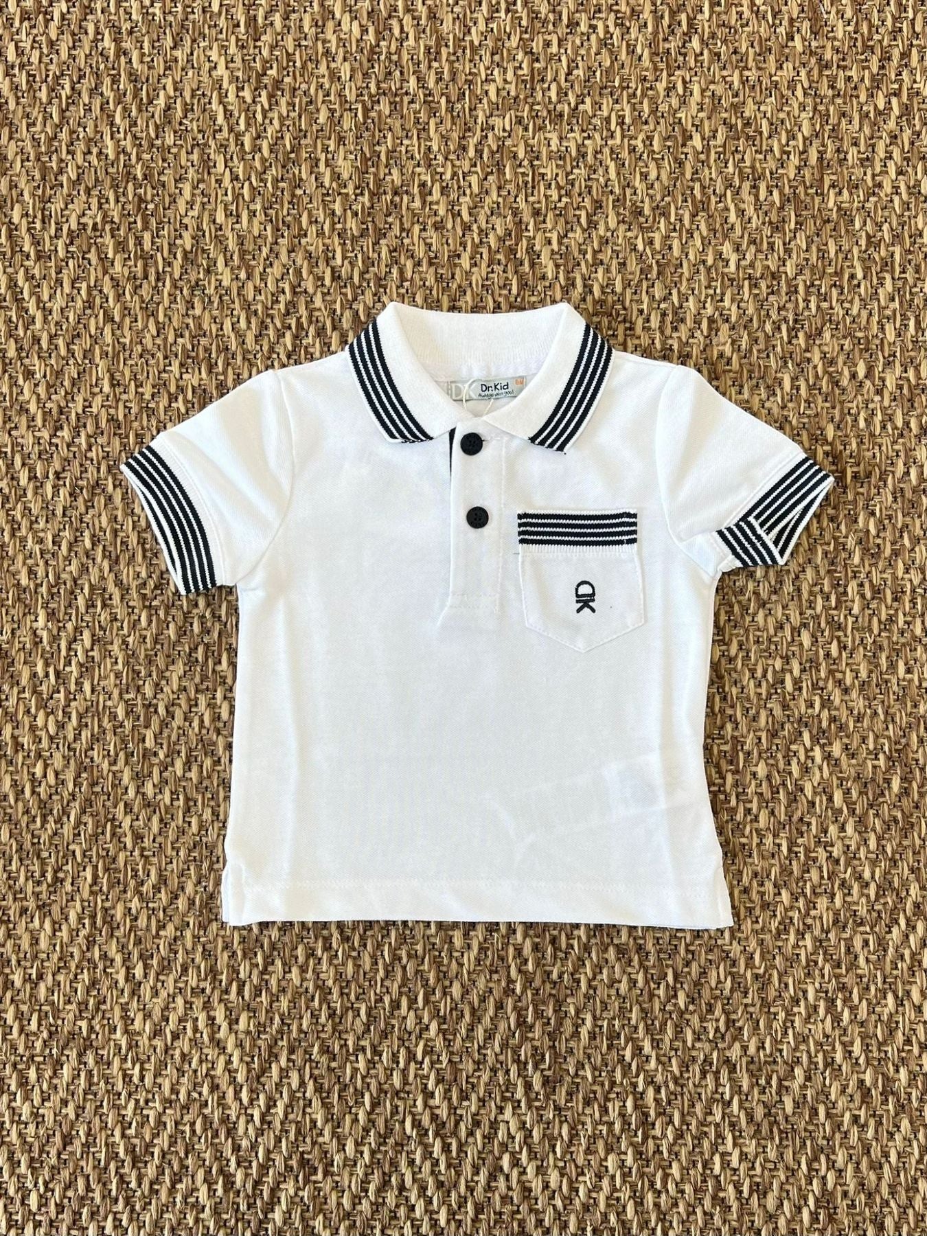 Polo Bimbo BIANCO DK561/PV24 -  NANU' BABY