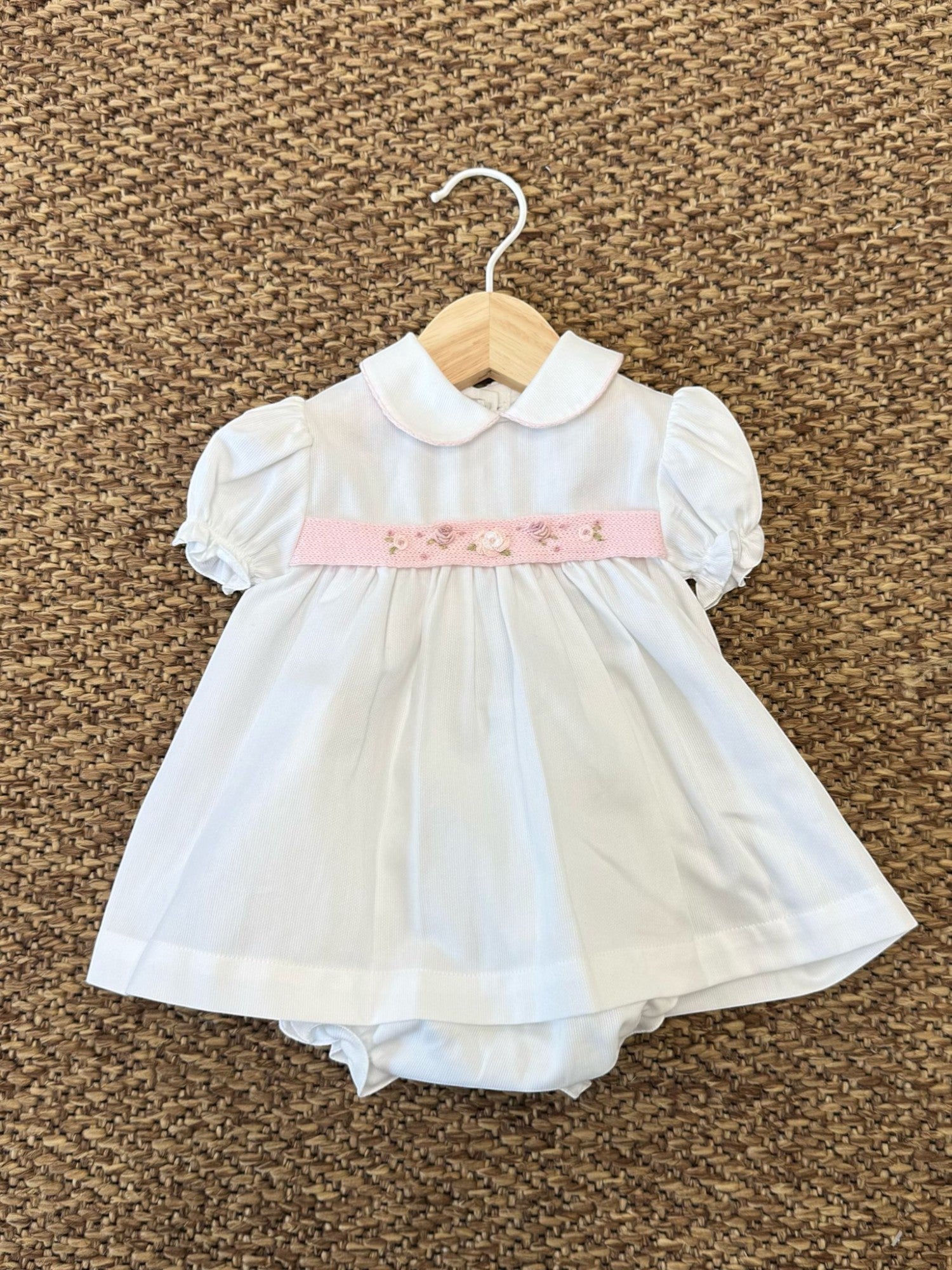 Completo 2 pezzi Bimba BIANCO LULU' 3132 -  NANU' BABY
