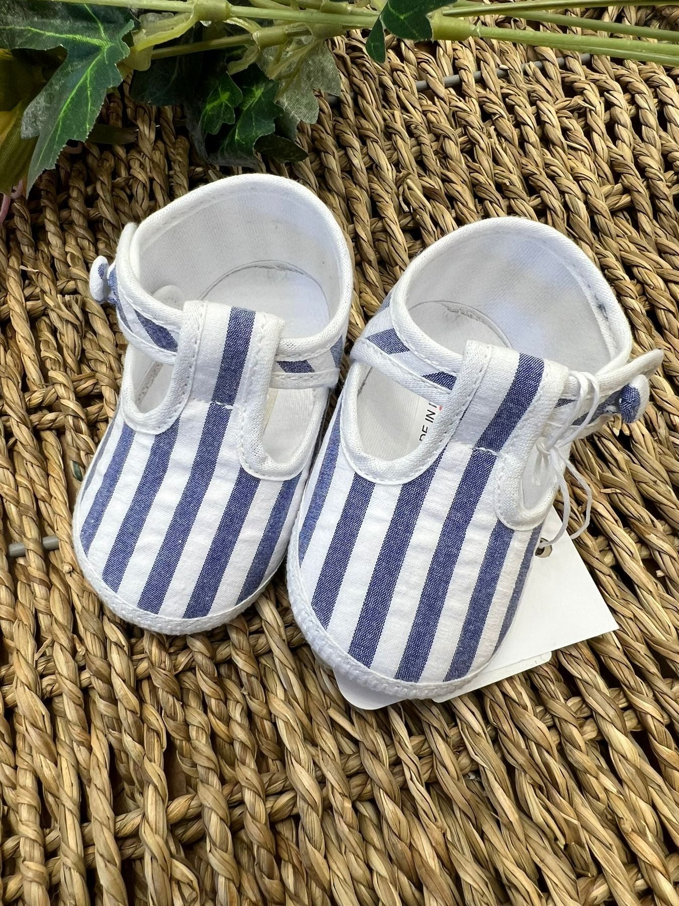 Scarpina Bimbo AZZURRO SCL3G -  NANU' BABY