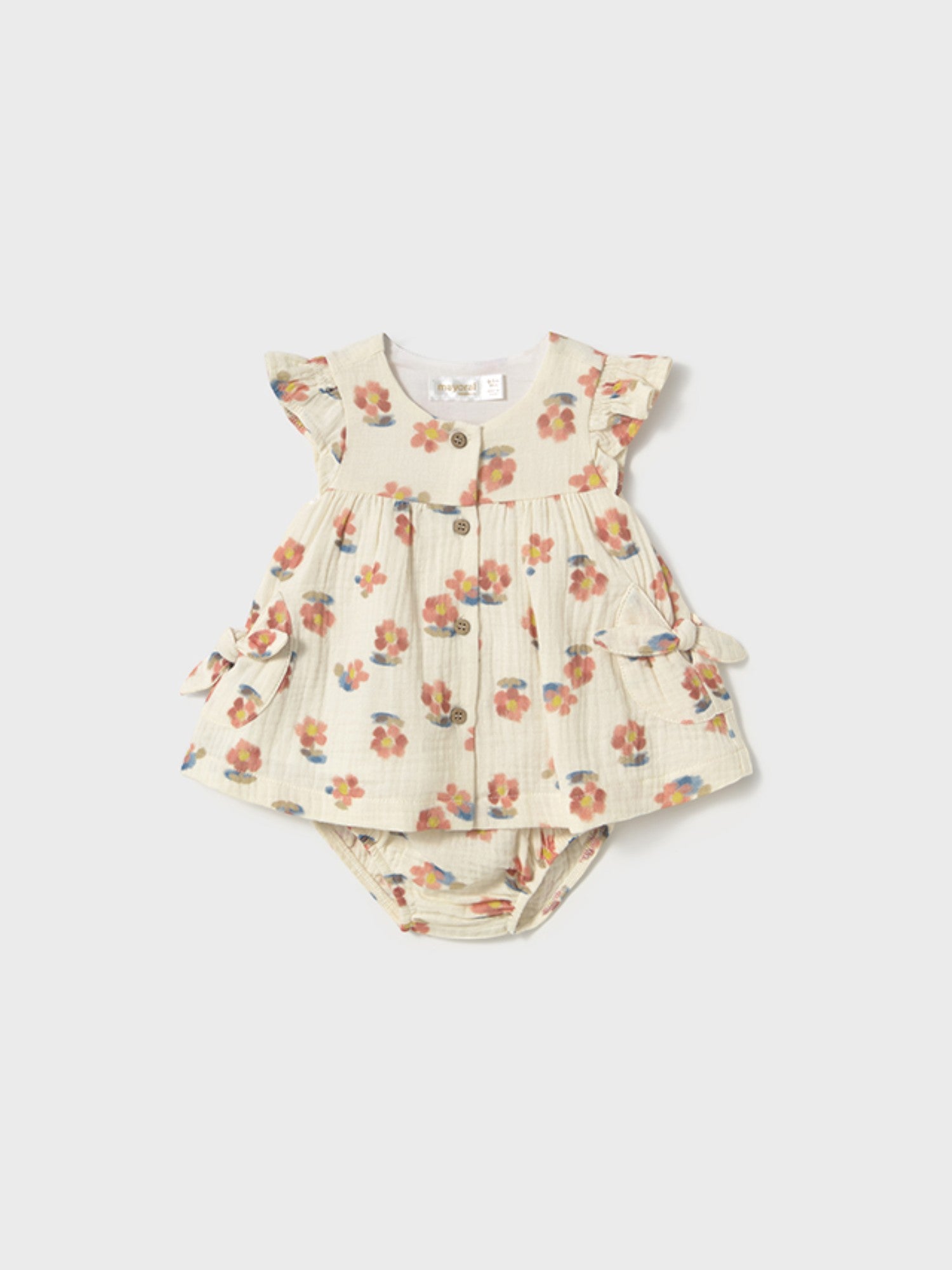Abito Bimba ARANCIO 1851 /AR -  NANU' BABY