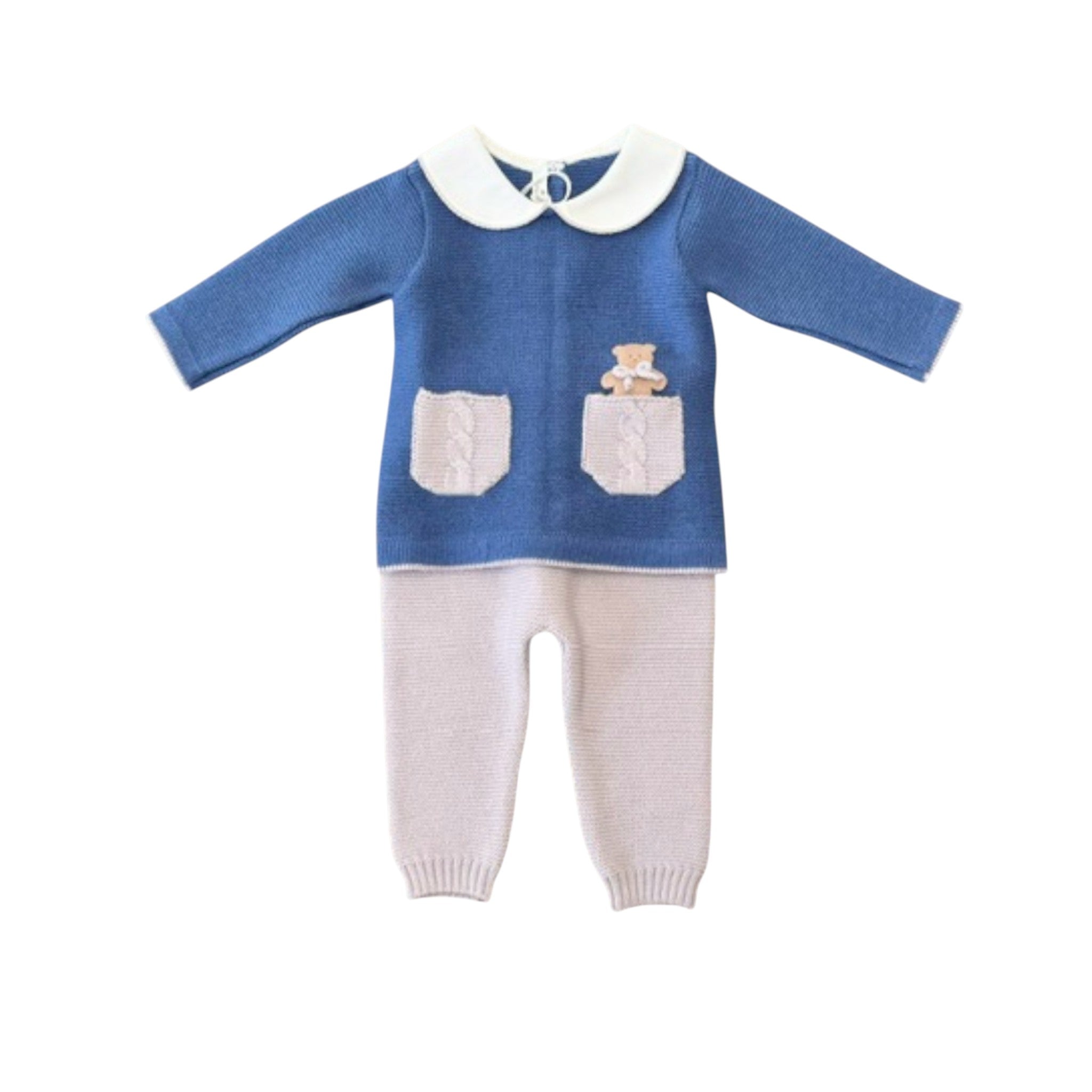 Completo nascita Orsetto Neonato Blu ORSETTO 543